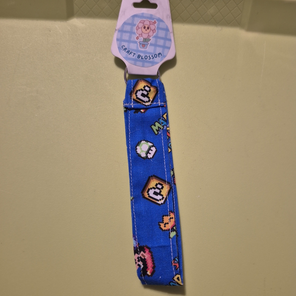 Blue Kids Keychain
